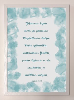 TAULU, Jaakob 1:17 (A4)