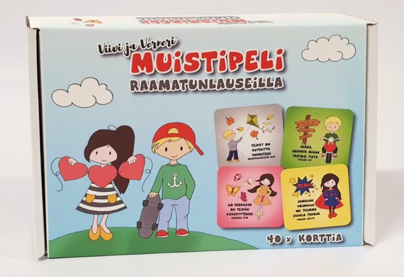 Viivi ja Verneri muistipeli raamatunlauseilla