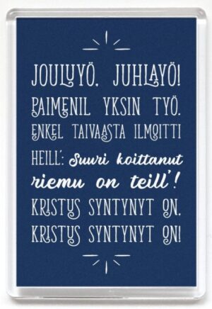 Magneetti, Jouluyö juhlayö