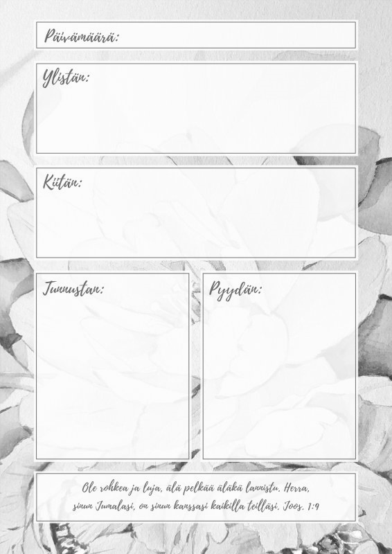 Minun rukouspäiväkirjani - Image 4