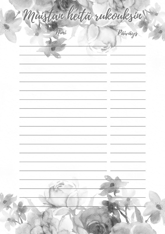 Minun rukouspäiväkirjani - Image 3