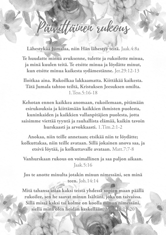 Minun rukouspäiväkirjani - Image 2