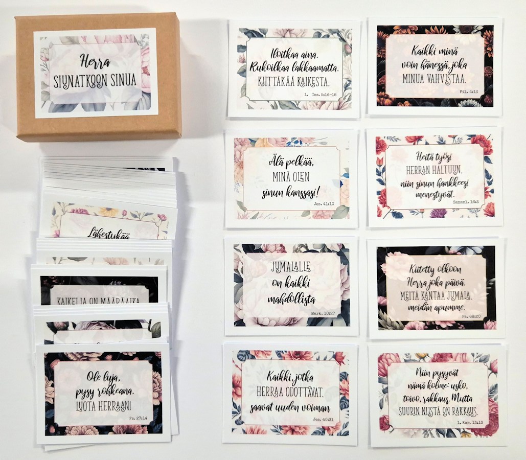 Herra siunatkoon sinua Raamatunlauserasia - Image 2