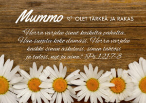 KORTTI, Mummo olet tärkeä ja rakas