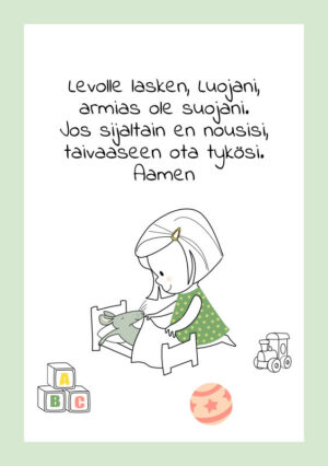 KORTTI, Levolle lasken, Luojani