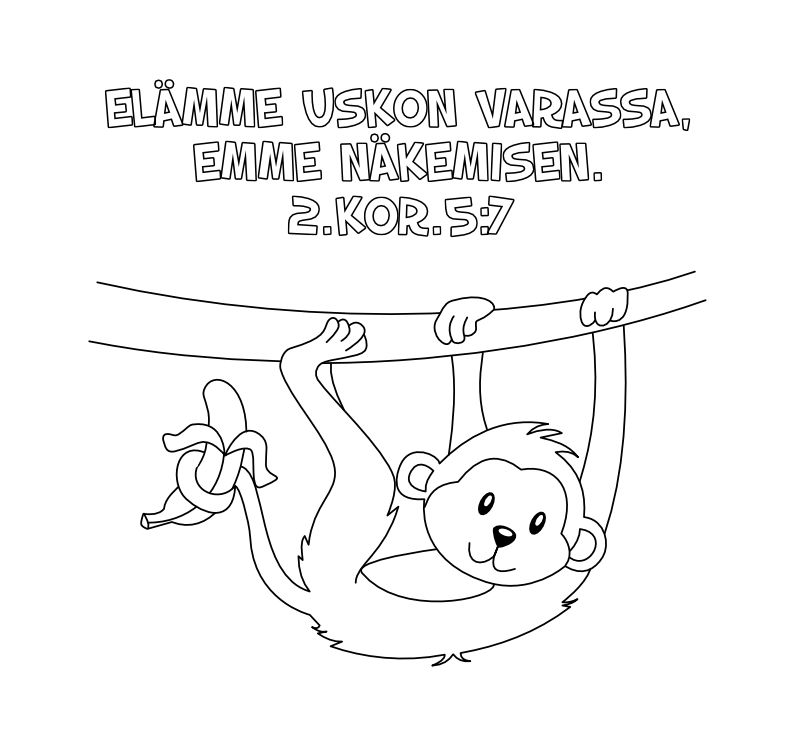 Jumalan kämmenellä minivärityskirja - Image 2