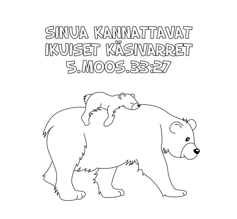 Jumalan kämmenellä minivärityskirja - Image 3