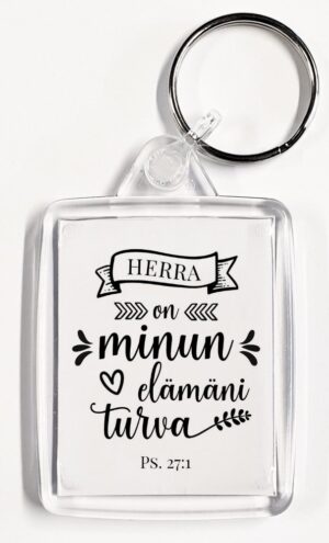Herra on minun elämäni turva avaimenperä