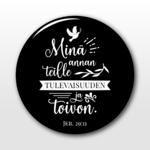 Rintamerkki Minä annan teille tulevaisuuden ja toivon